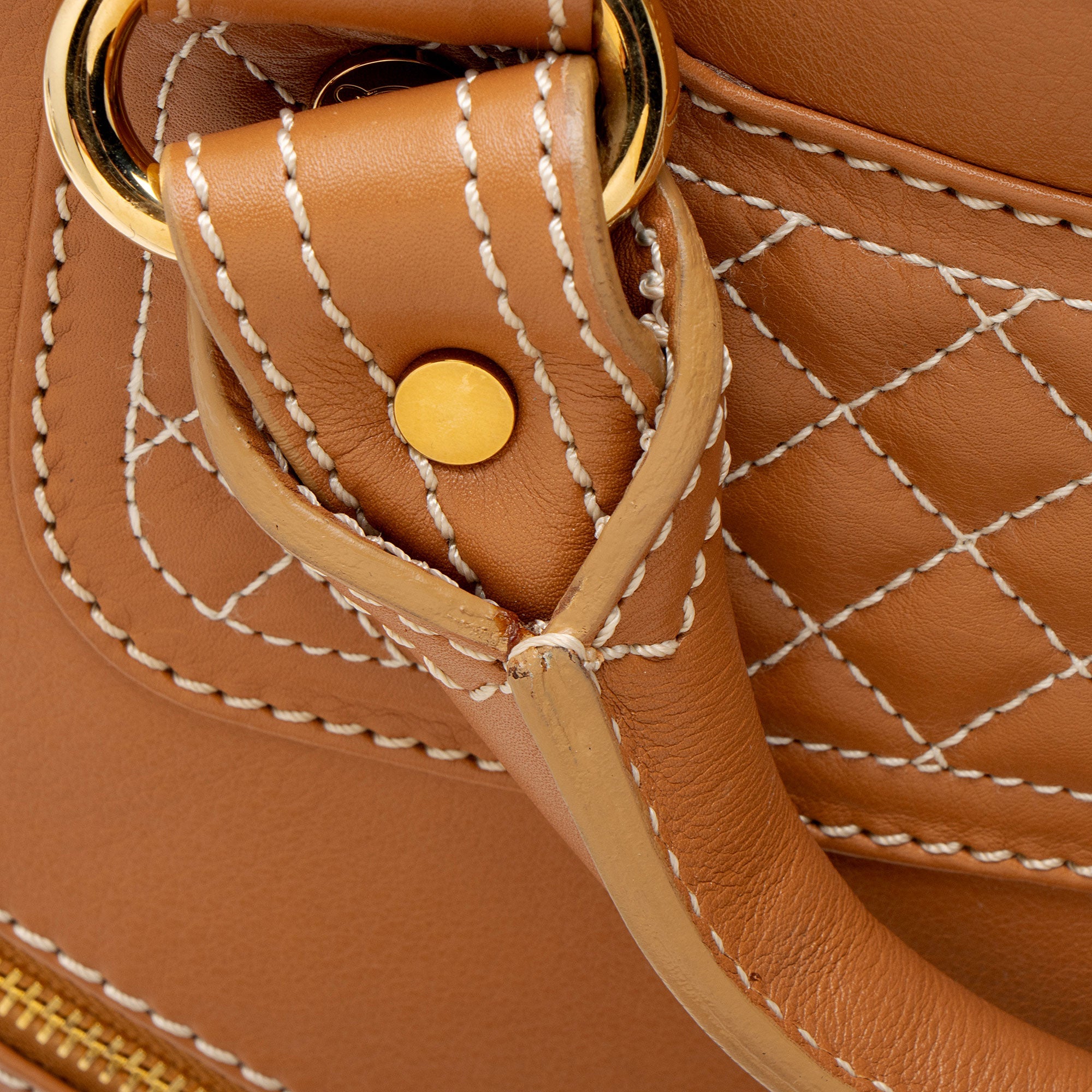 Celine Vintage Leather Biker Boogie Bag