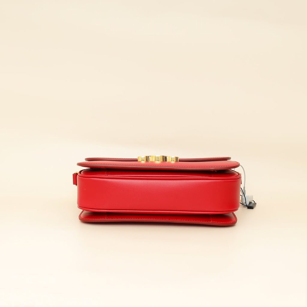 Celine Red Classique Triomphe Bag