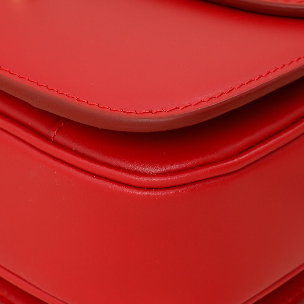 Celine Red Classique Triomphe Bag