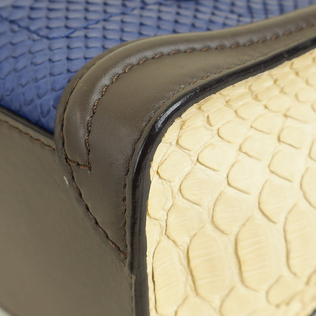 Celine Tricolor Nano Luggage Bag