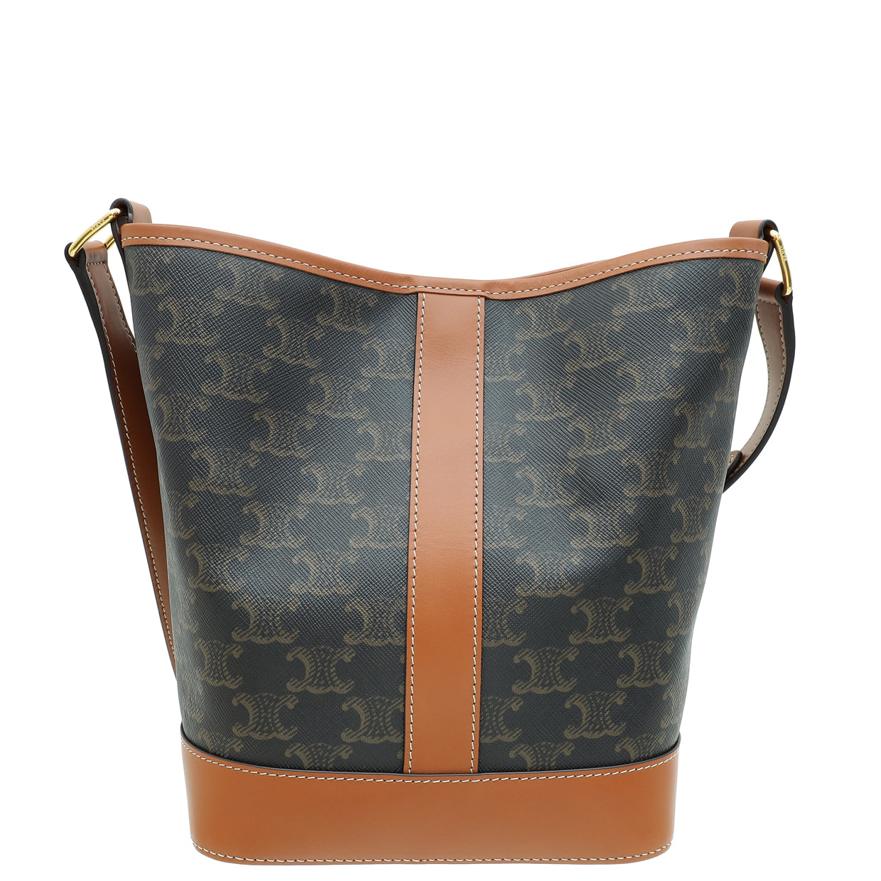 Celine Tan Triomphe Small Bucket Bag