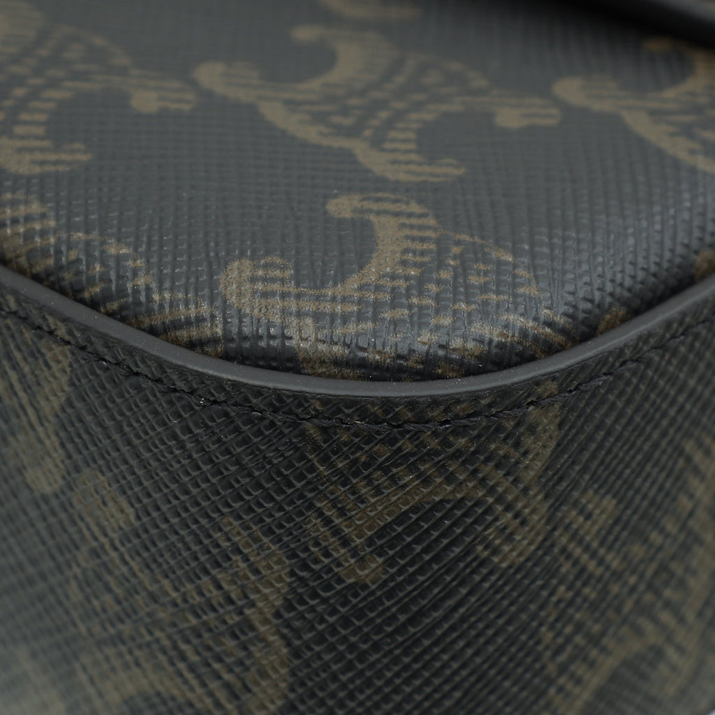 Celine Tricolor Claude Triomphe Shoulder Bag