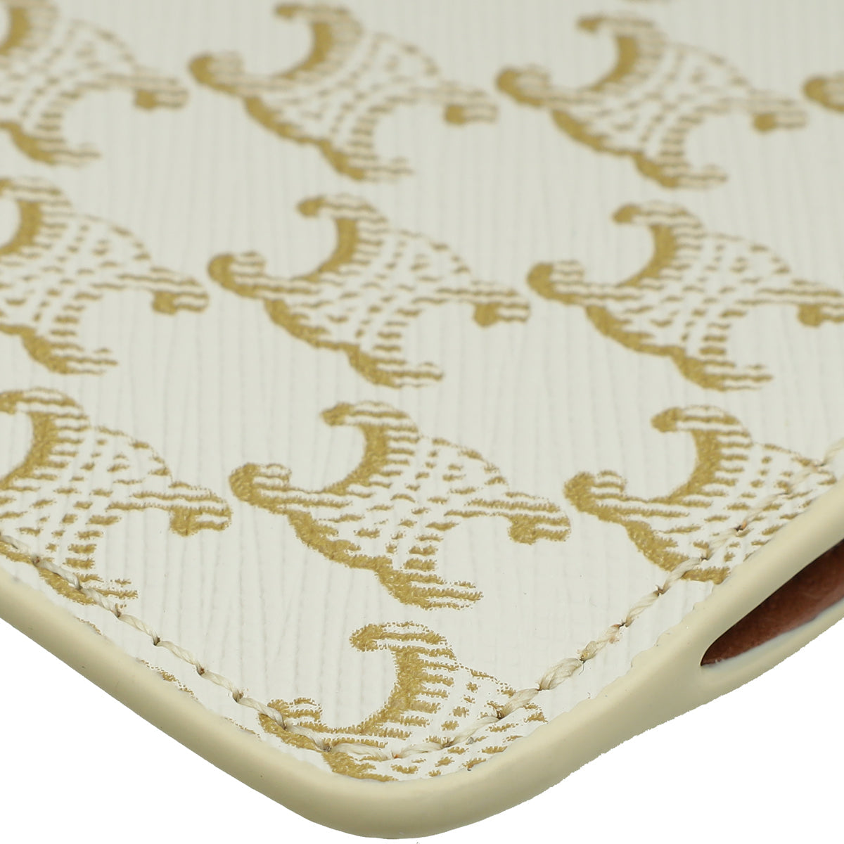 Celine Bicolor Triomphe Phone With Flap Pouch