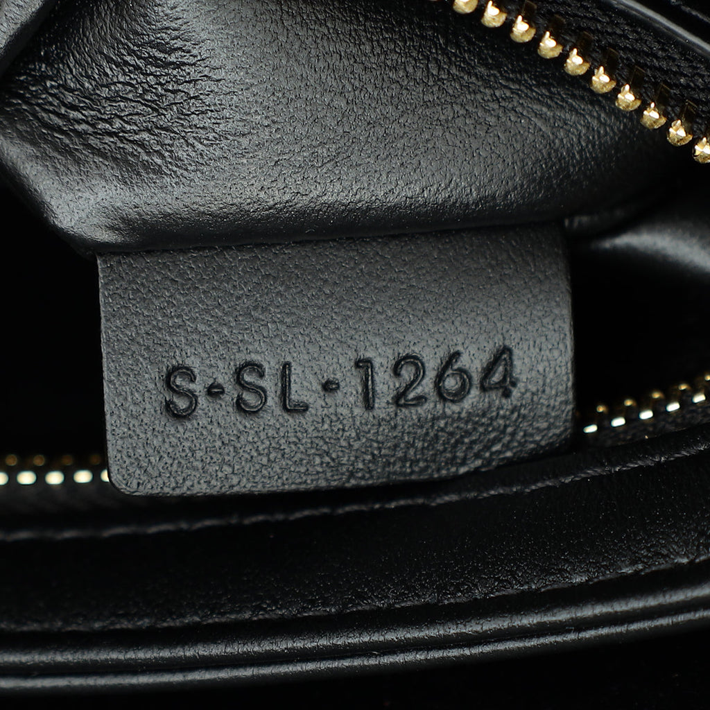 Celine Black Triomphe Teen Shoulder Bag