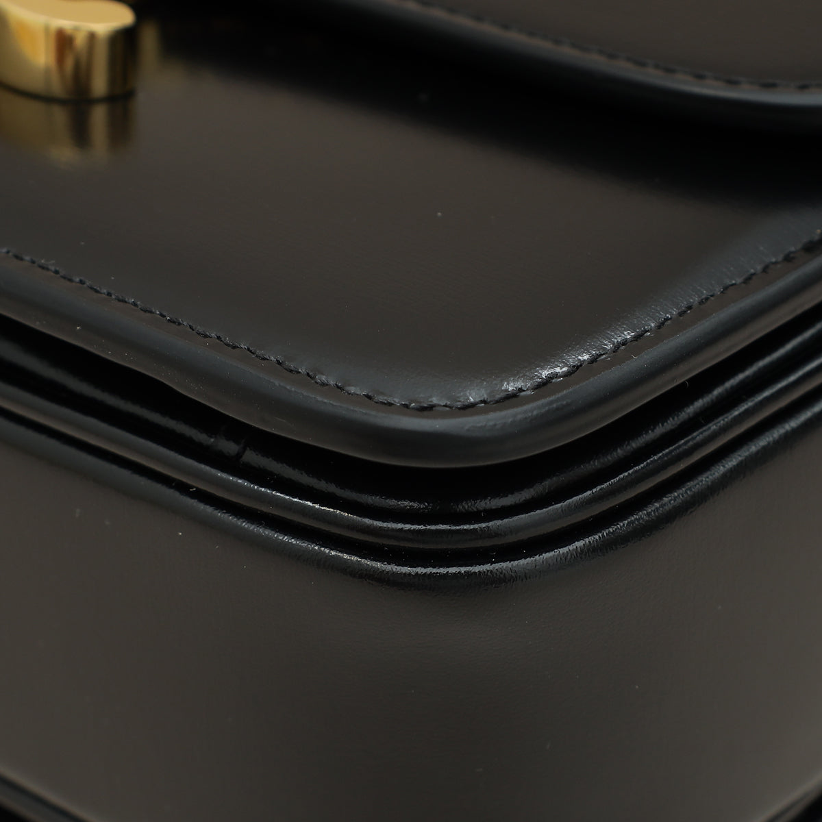 Celine Black Triomphe Teen Shoulder Bag