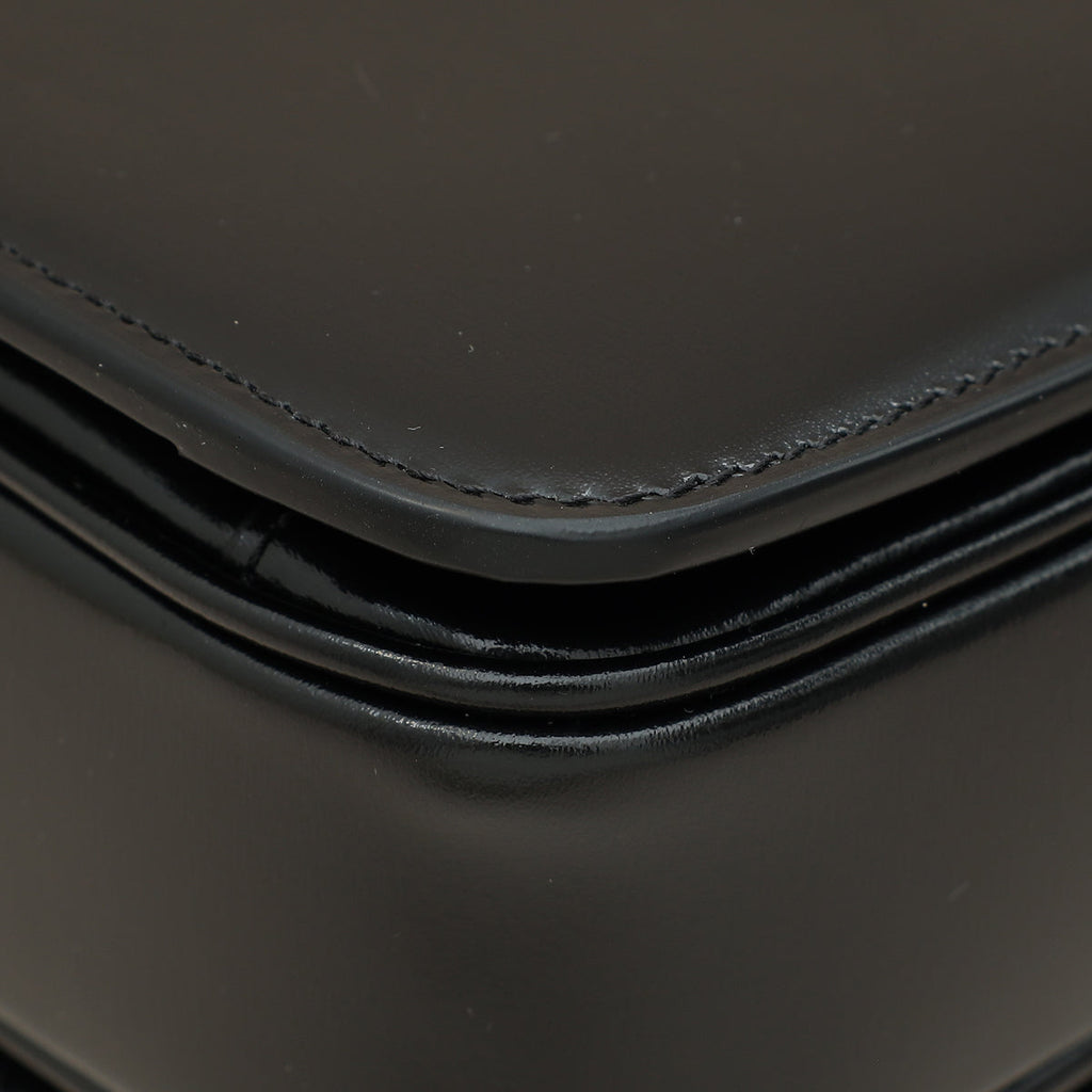 Celine Black Triomphe Teen Shoulder Bag