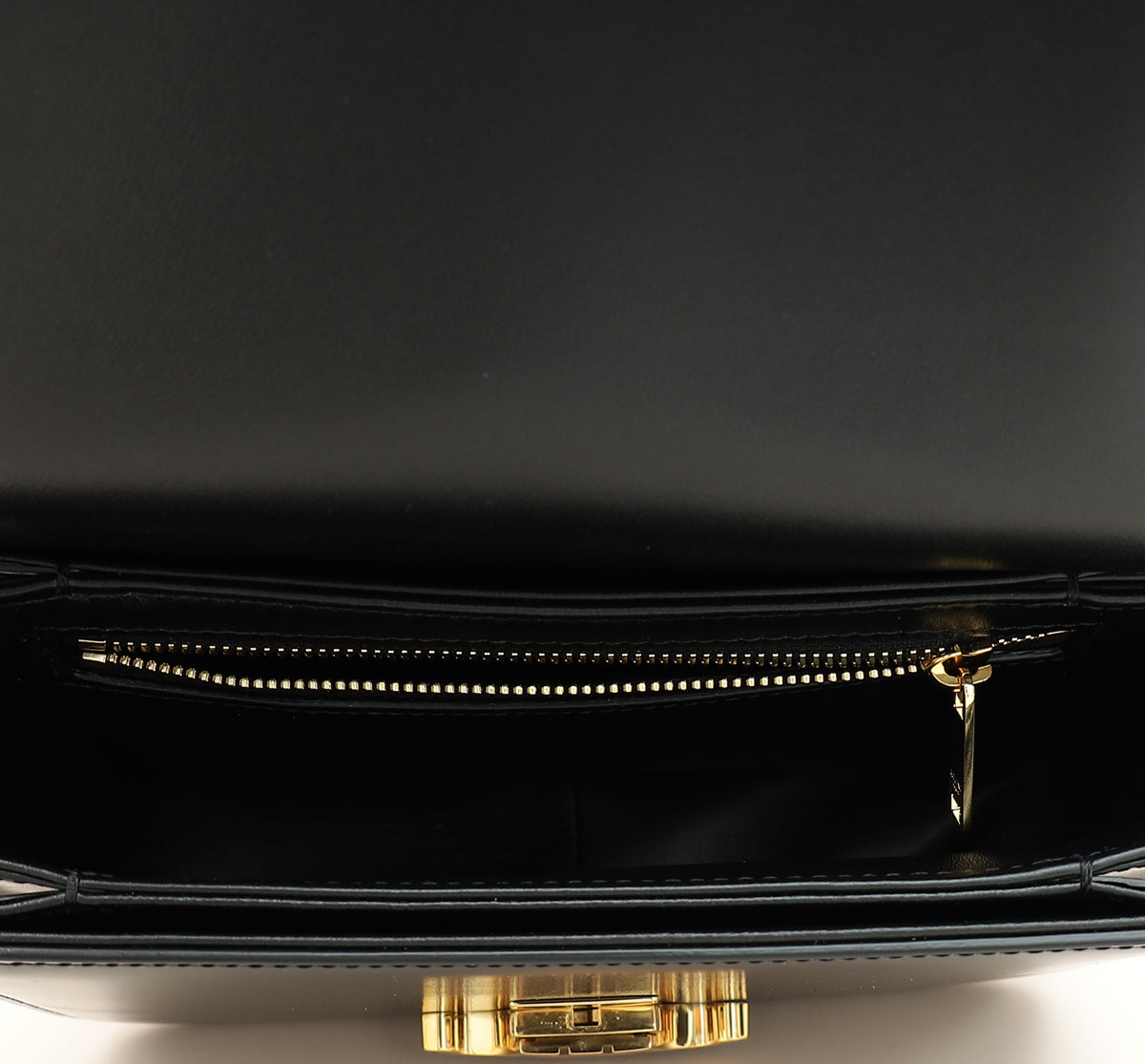 Celine Black Triomphe Teen Shoulder Bag
