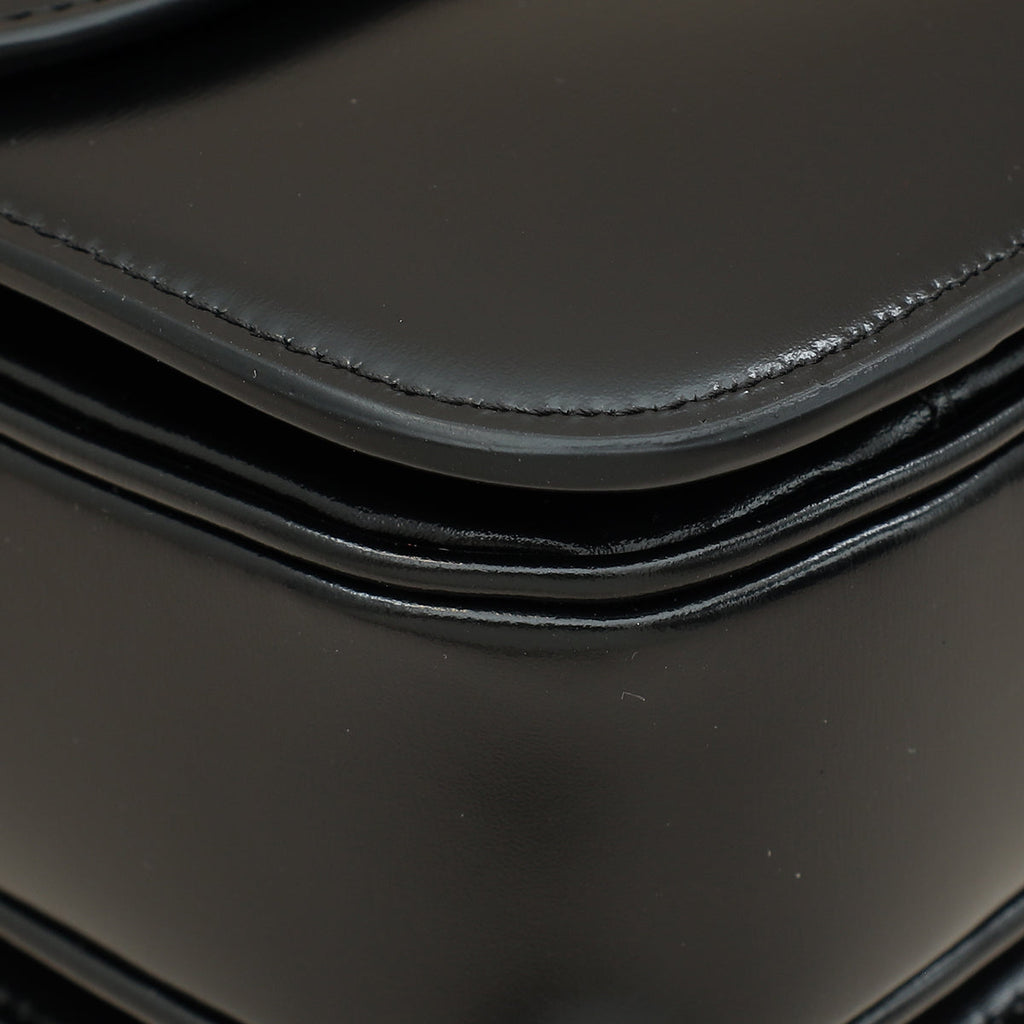 Celine Black Classique Triomphe Bag