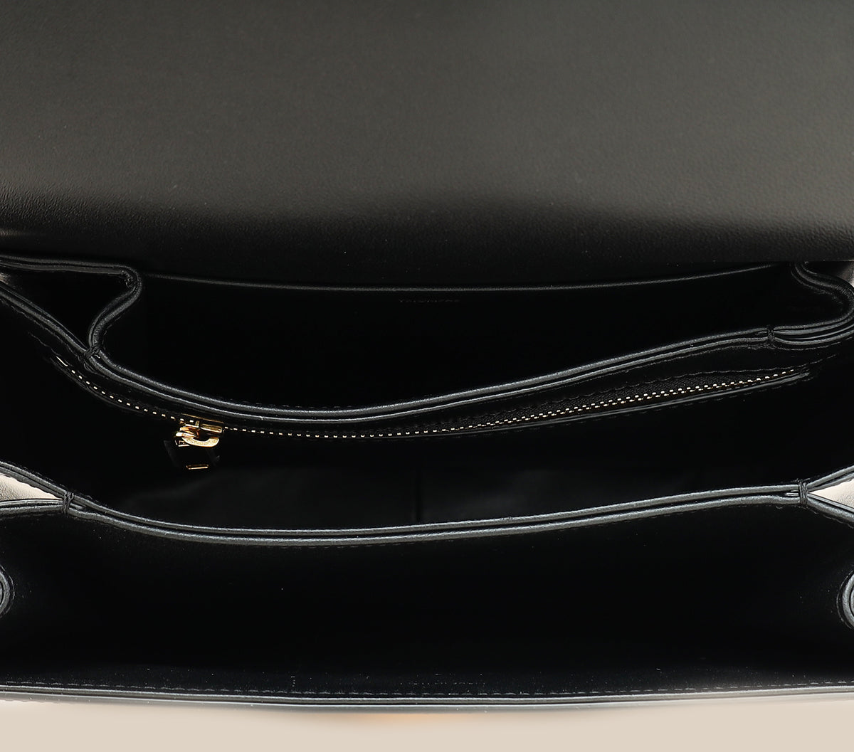Celine Black Classique Triomphe Bag