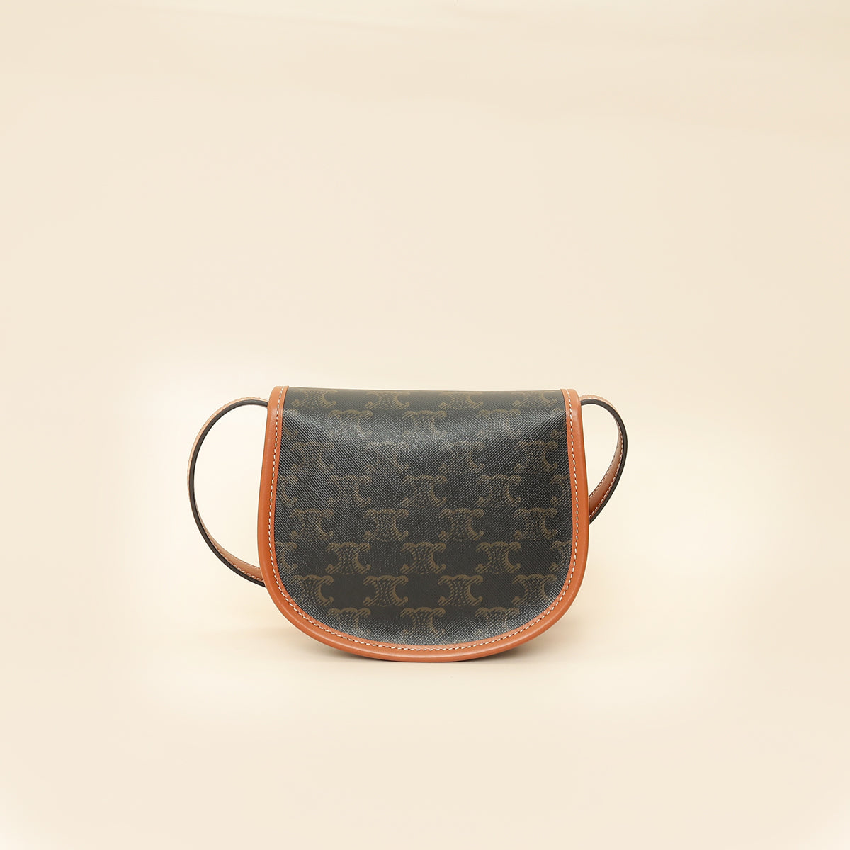Celine Bicolor Mini Besace in Triomphe Crossbody Bag