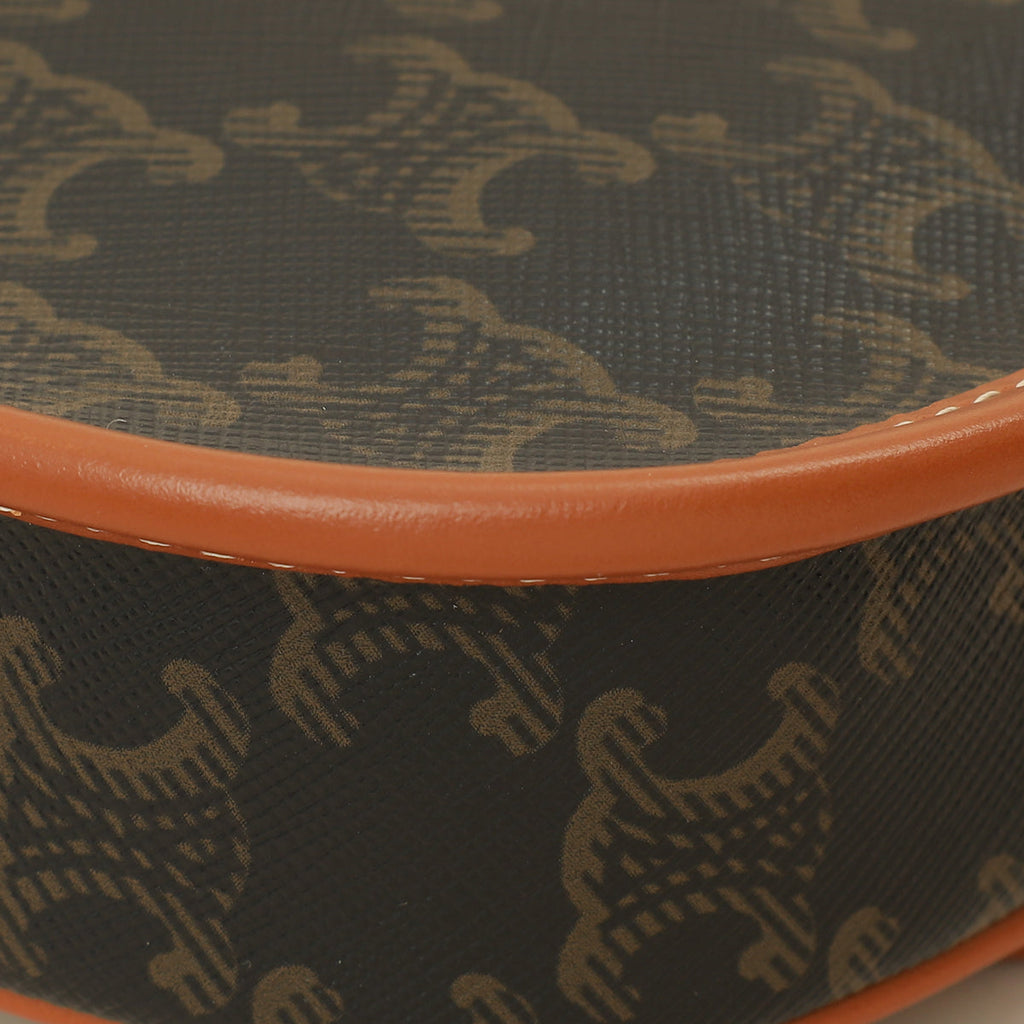 Celine Bicolor Mini Besace in Triomphe Crossbody Bag