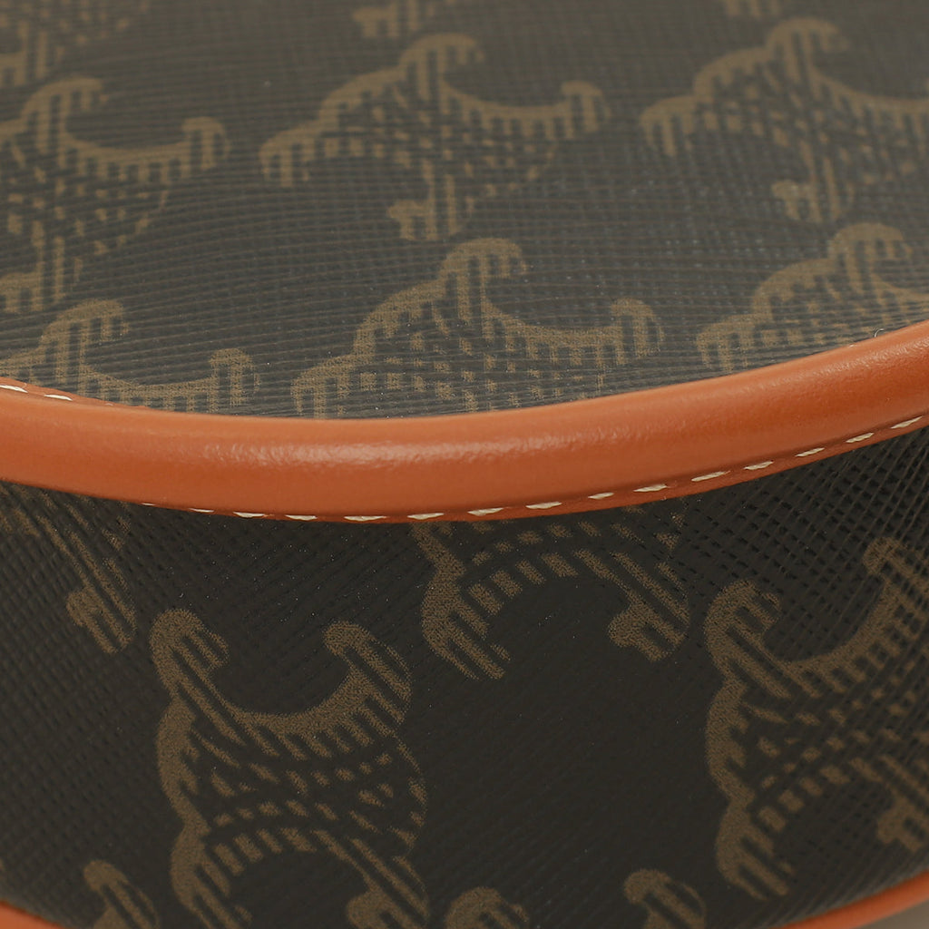 Celine Bicolor Mini Besace in Triomphe Crossbody Bag