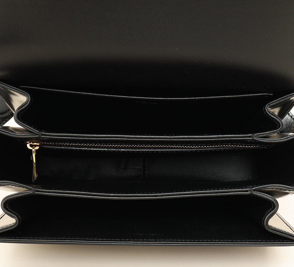 Celine Black Classique Triomphe Bag