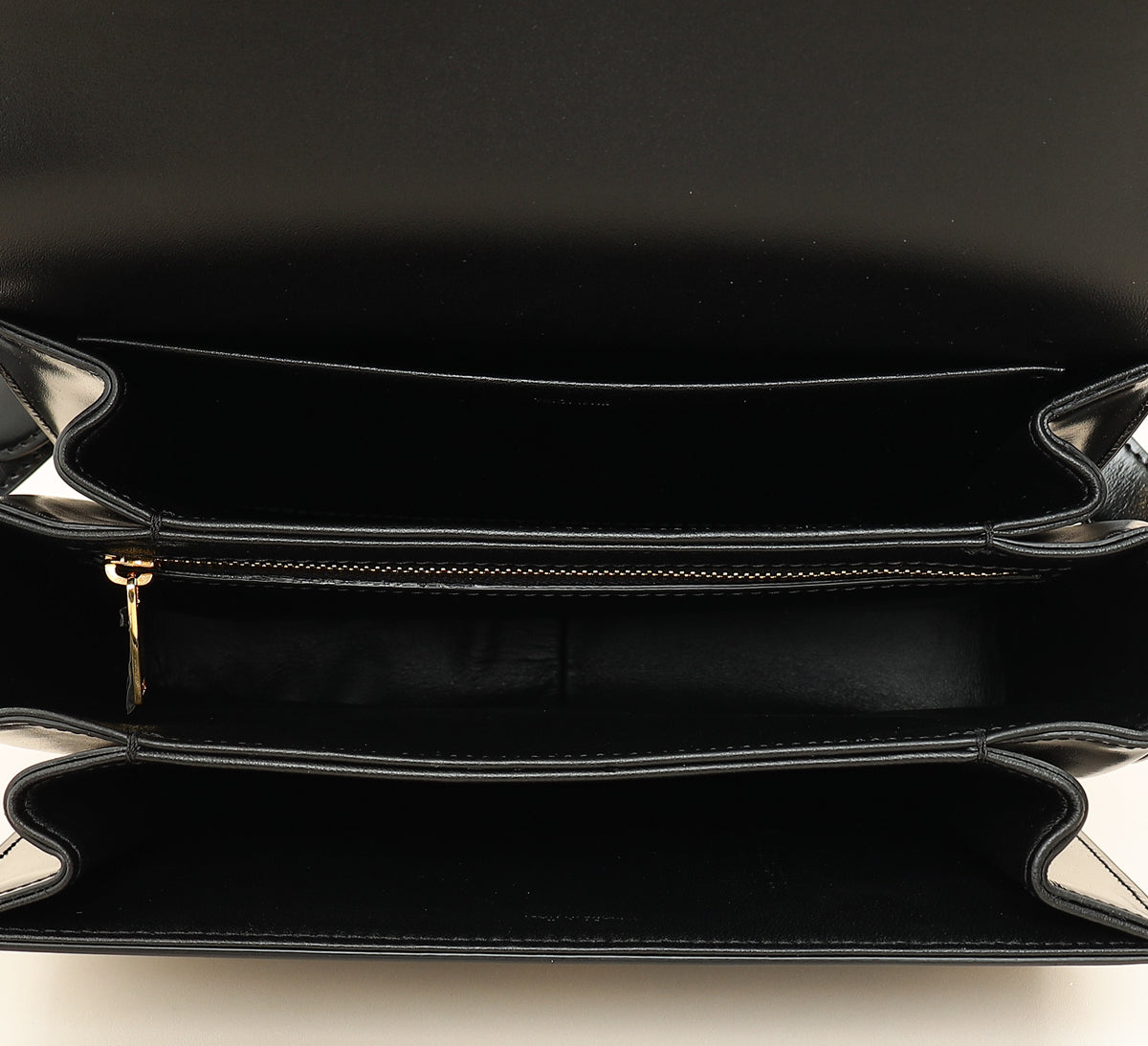 Celine Black Classique Triomphe Bag