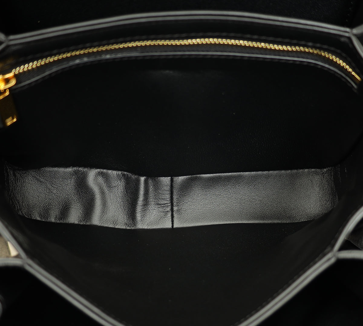 Celine Black Classique Triomphe Bag
