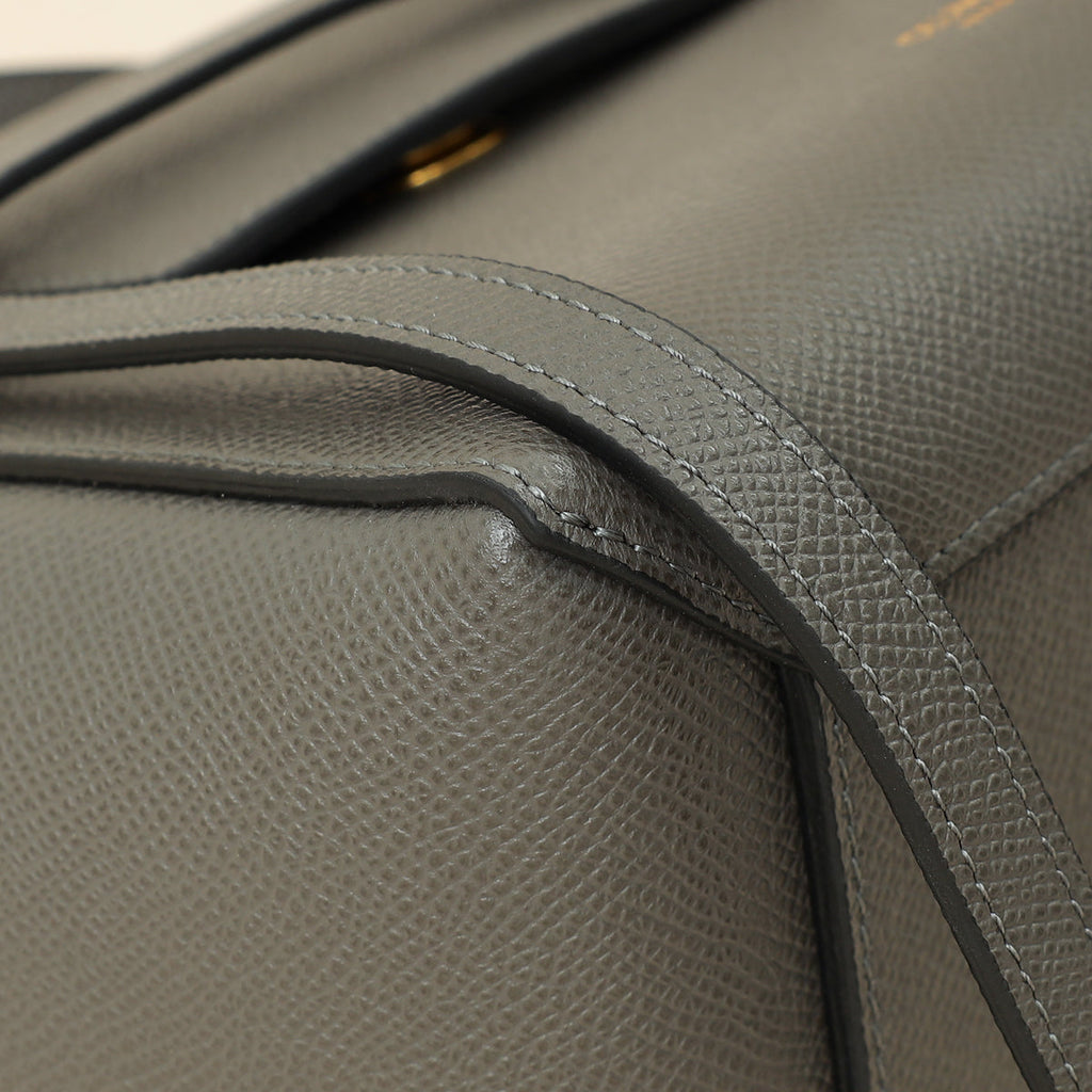 Celine Dark Grey Nano Belt Bag