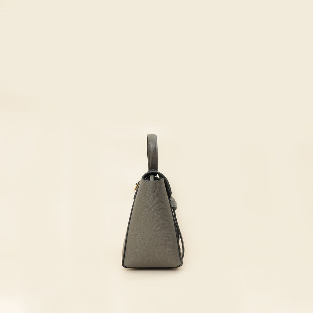 Celine Dark Grey Nano Belt Bag