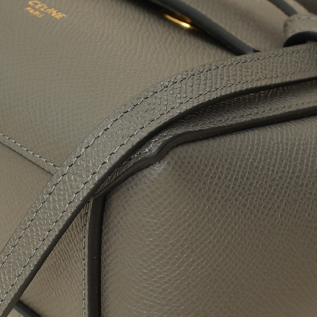 Celine Dark Grey Pico Belt Bag