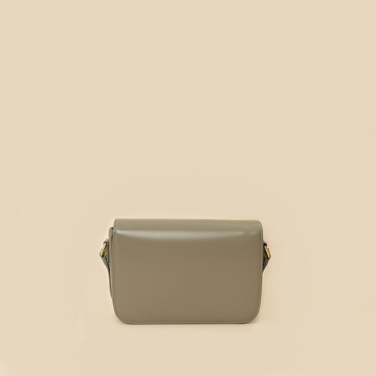 Celine Gray Classique Triomphe Shoulder Bag