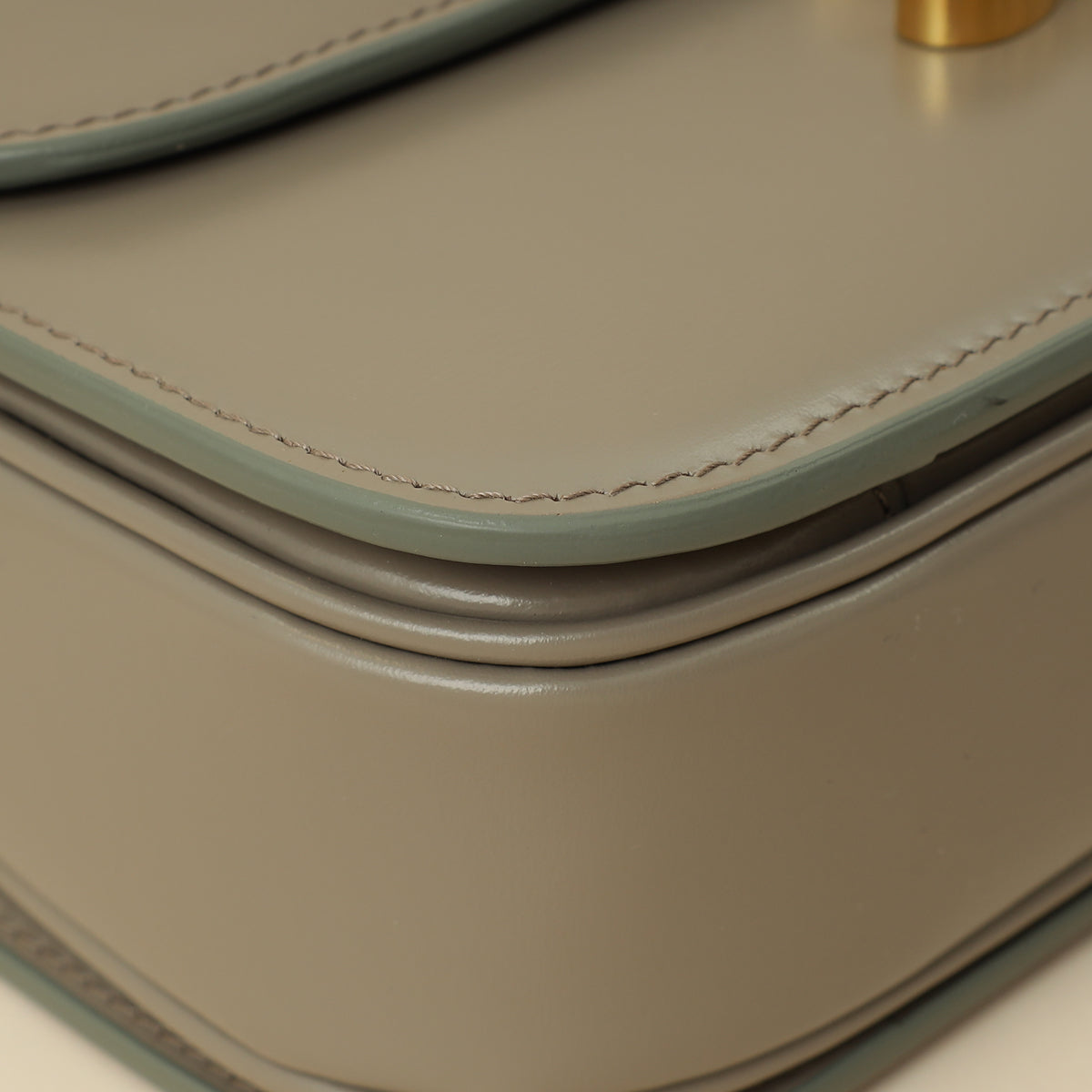 Celine Gray Classique Triomphe Shoulder Bag