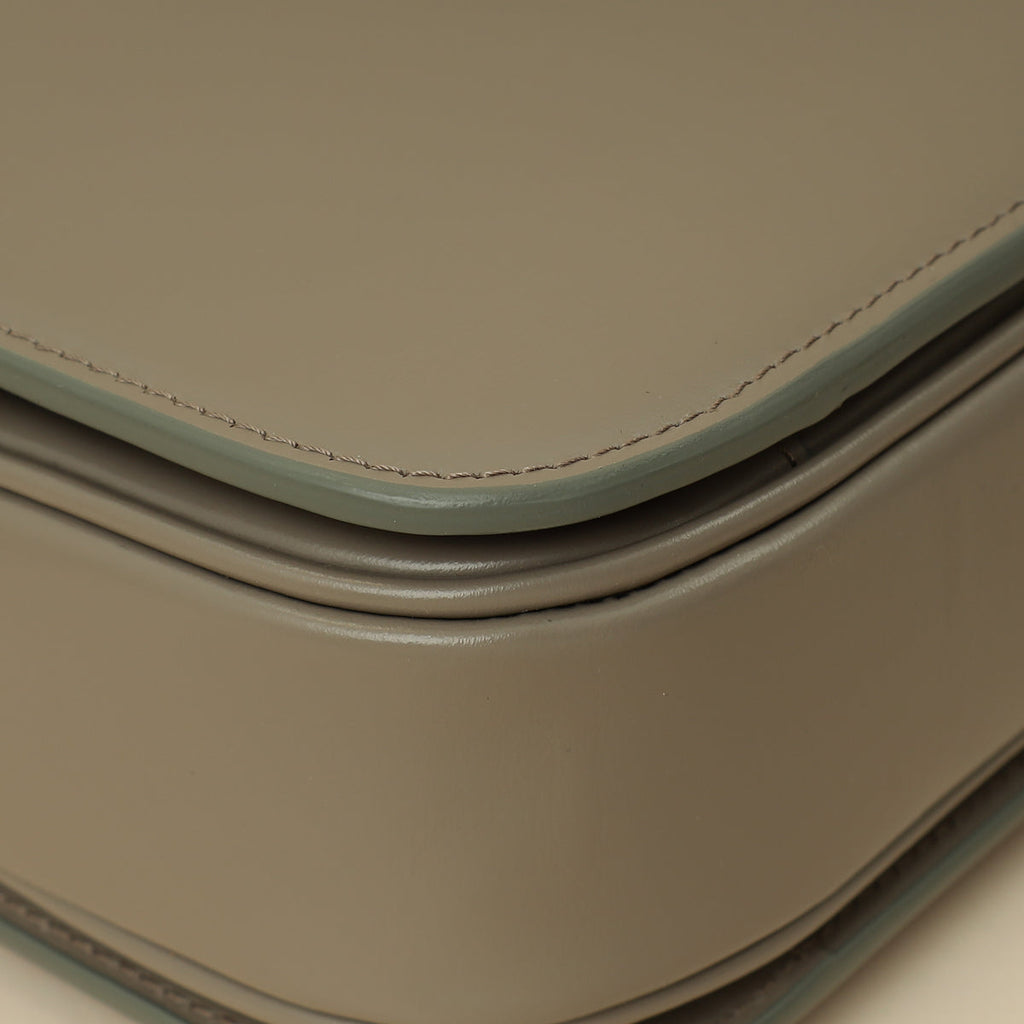 Celine Gray Classique Triomphe Shoulder Bag
