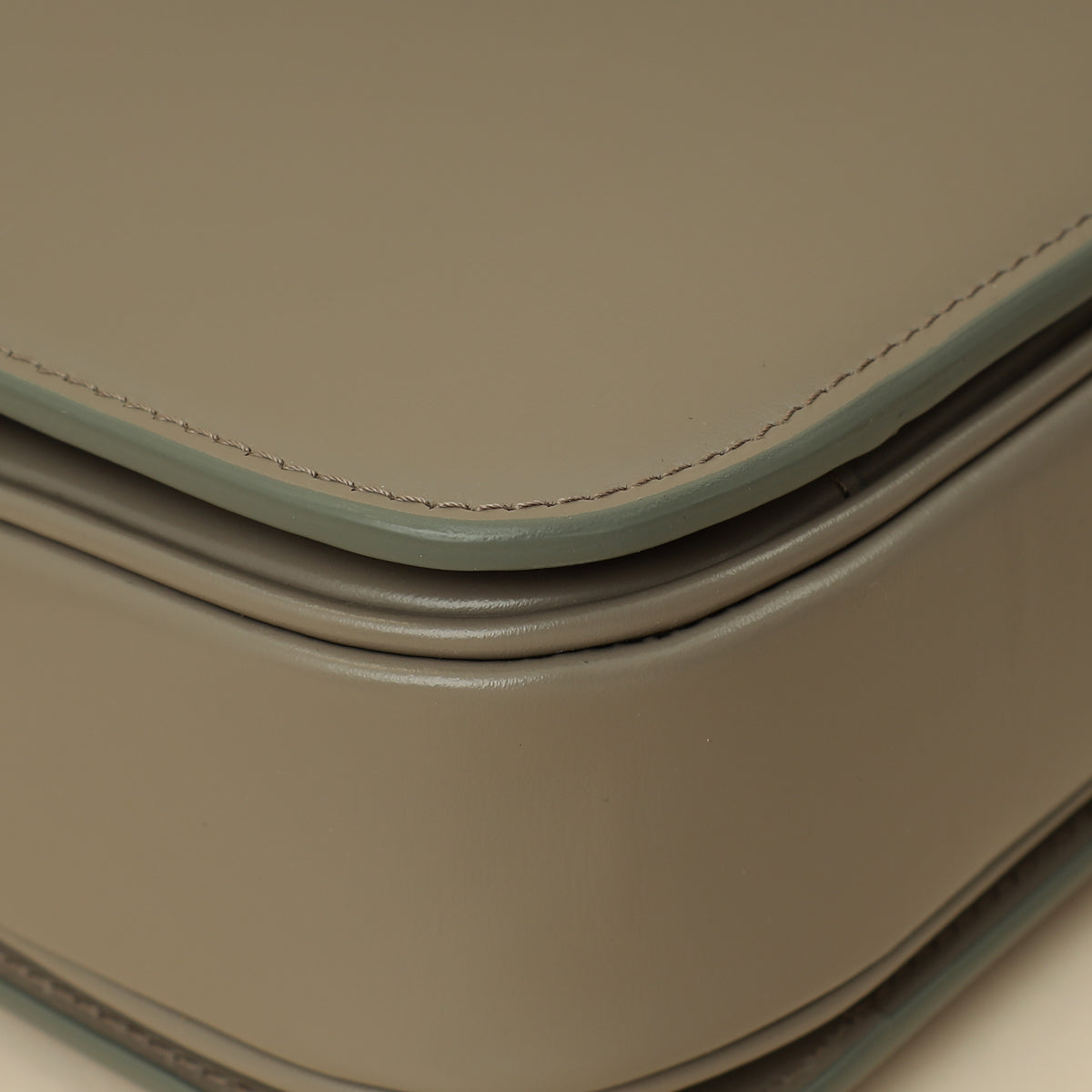 Celine Gray Classique Triomphe Shoulder Bag