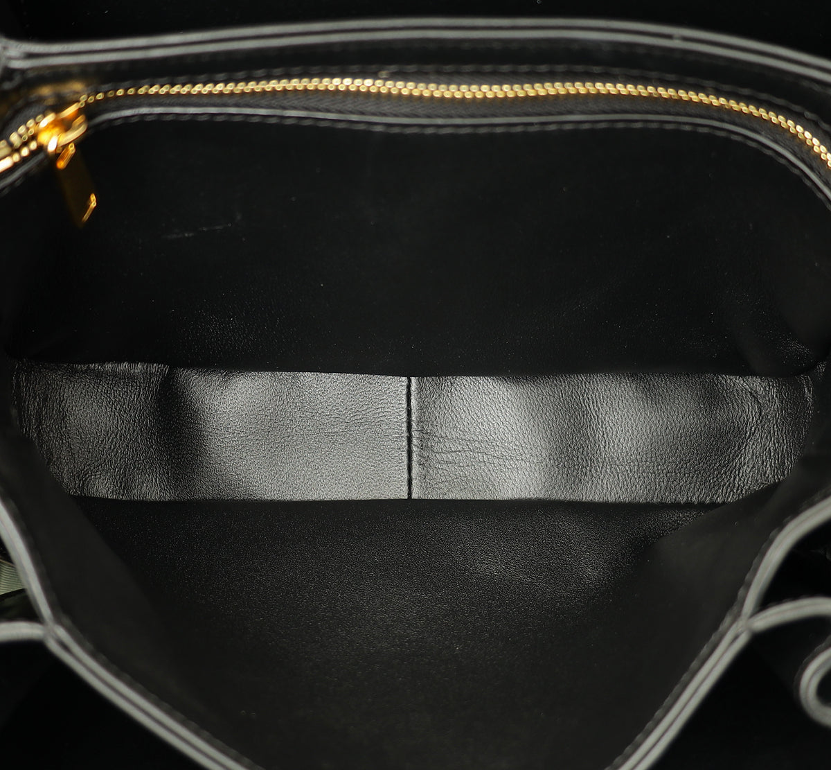 Celine Black Classique Triomphe Shoulder Bag