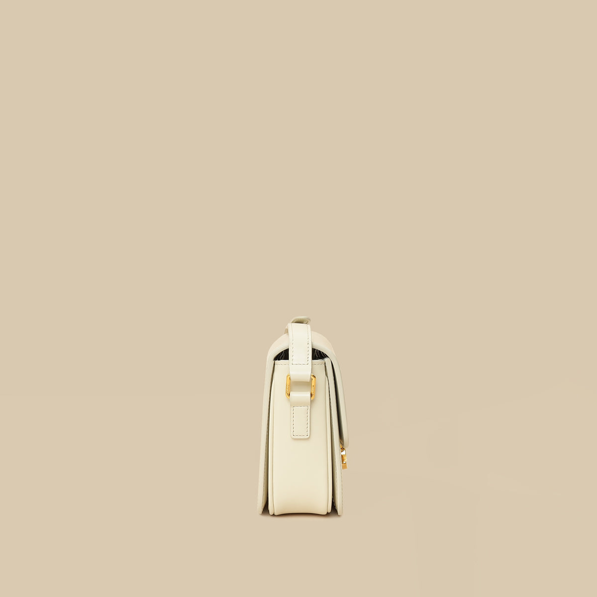 Celine White Teen Triomphe Bag