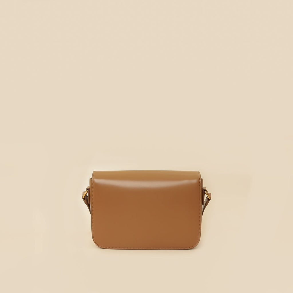 Celine Brown Classique Triomphe Shoulder Bag