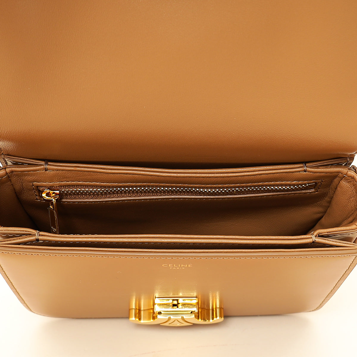 Celine Brown Teen Triomphe Bag