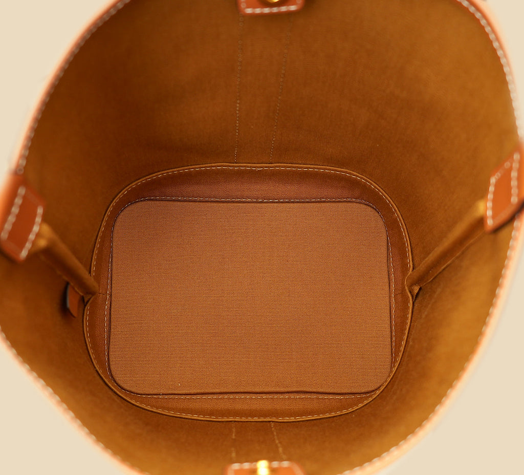 Celine Tricolor Triomphe Bucket Bag