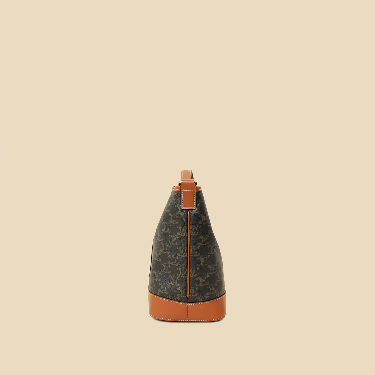 Celine Tricolor Triomphe Bucket Bag