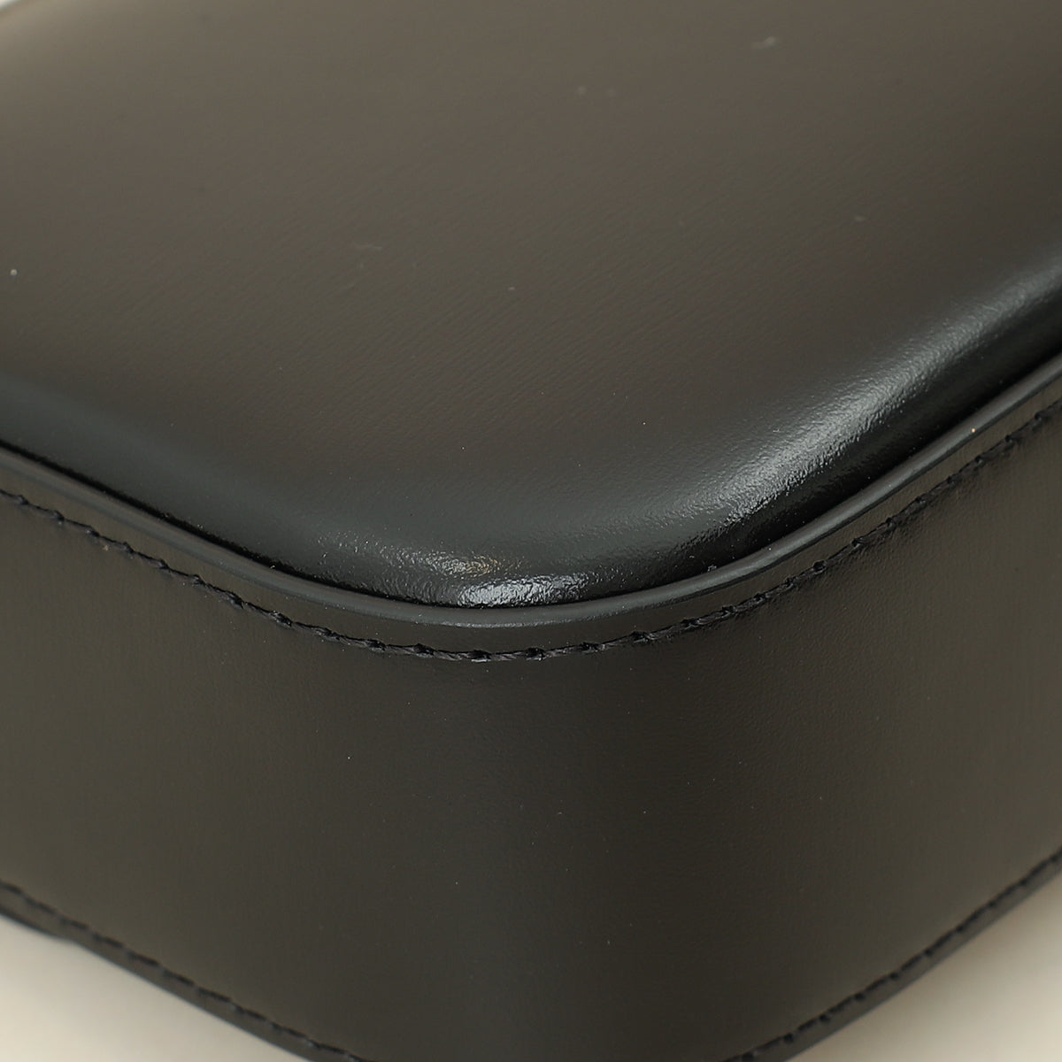 Celine Black Claude Triomphe Shoulder Bag