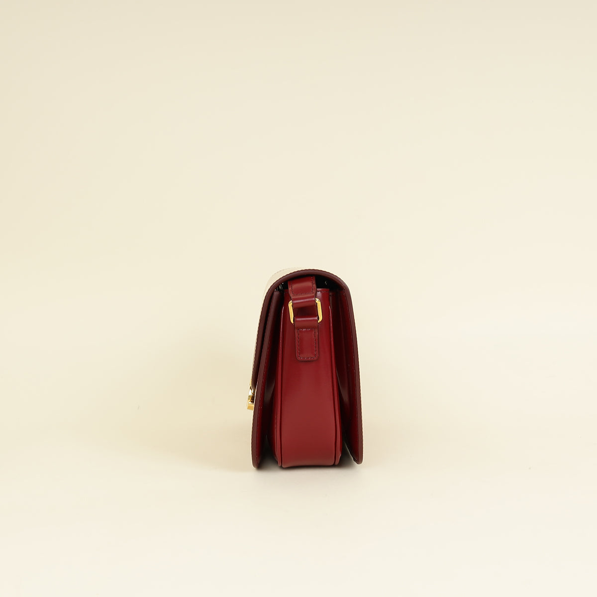 Celine Burgundy Classique Triomphe Bag