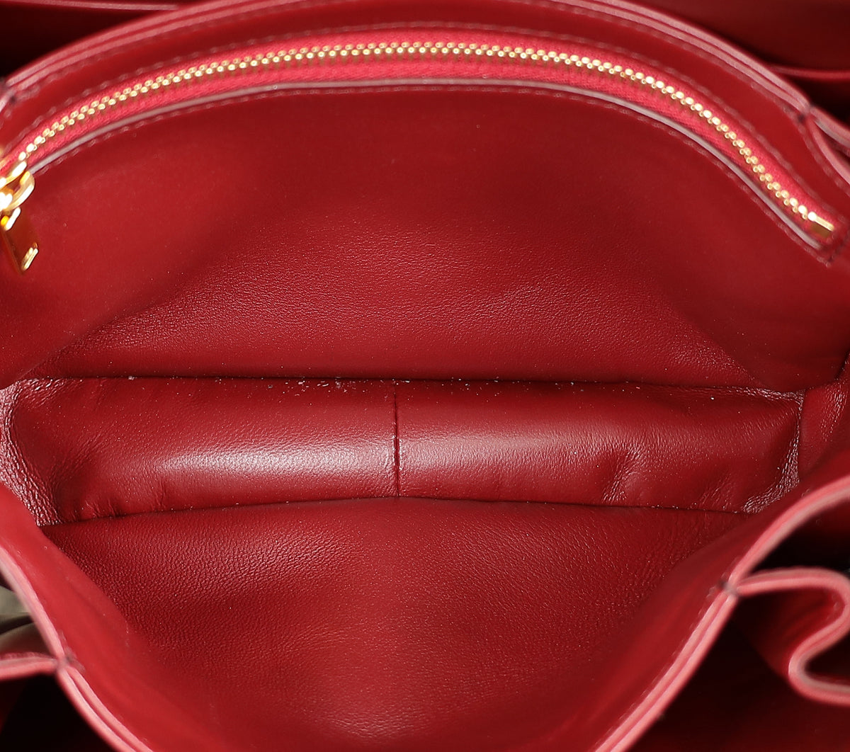 Celine Burgundy Classique Triomphe Bag