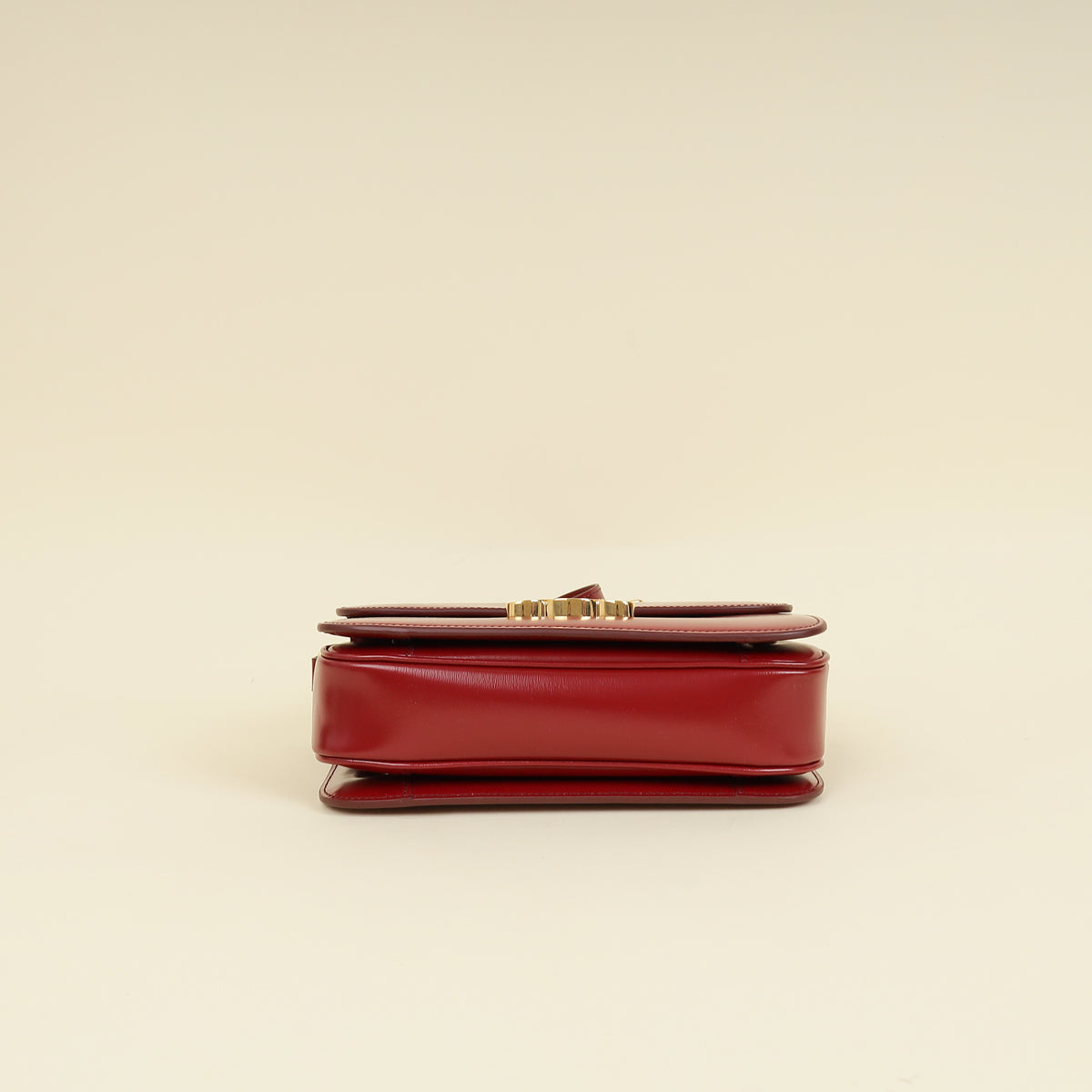 Celine Burgundy Classique Triomphe Bag