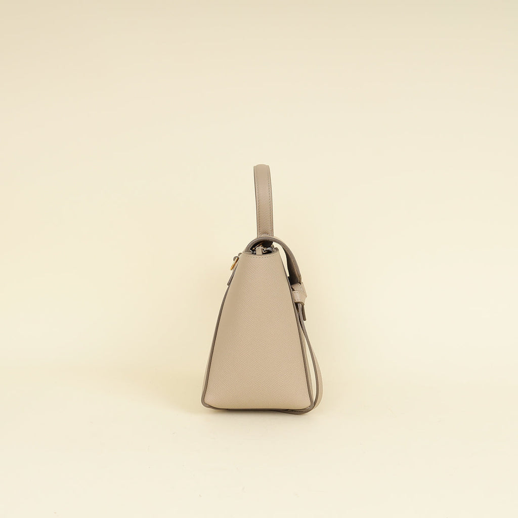 Celine Taupe Nano Belt Bag