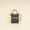 Celine Tricolor Triomphe Mini Vertical Cabas Bag