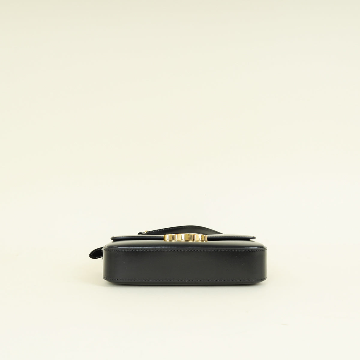 Celine Black Claude Triomphe Shoulder Bag