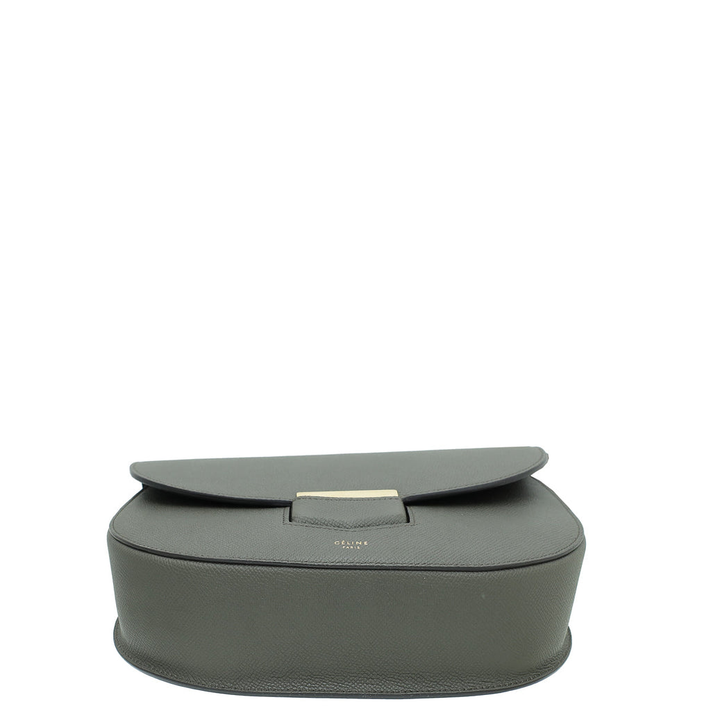 Celine Dark Olive Trotteur Bag