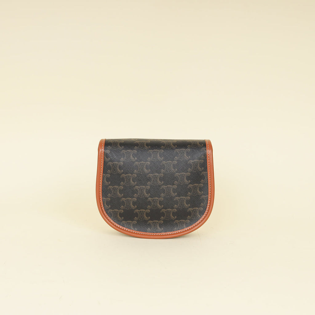 Celine Bicolor Mini Besace in Triomphe Crossbody Bag