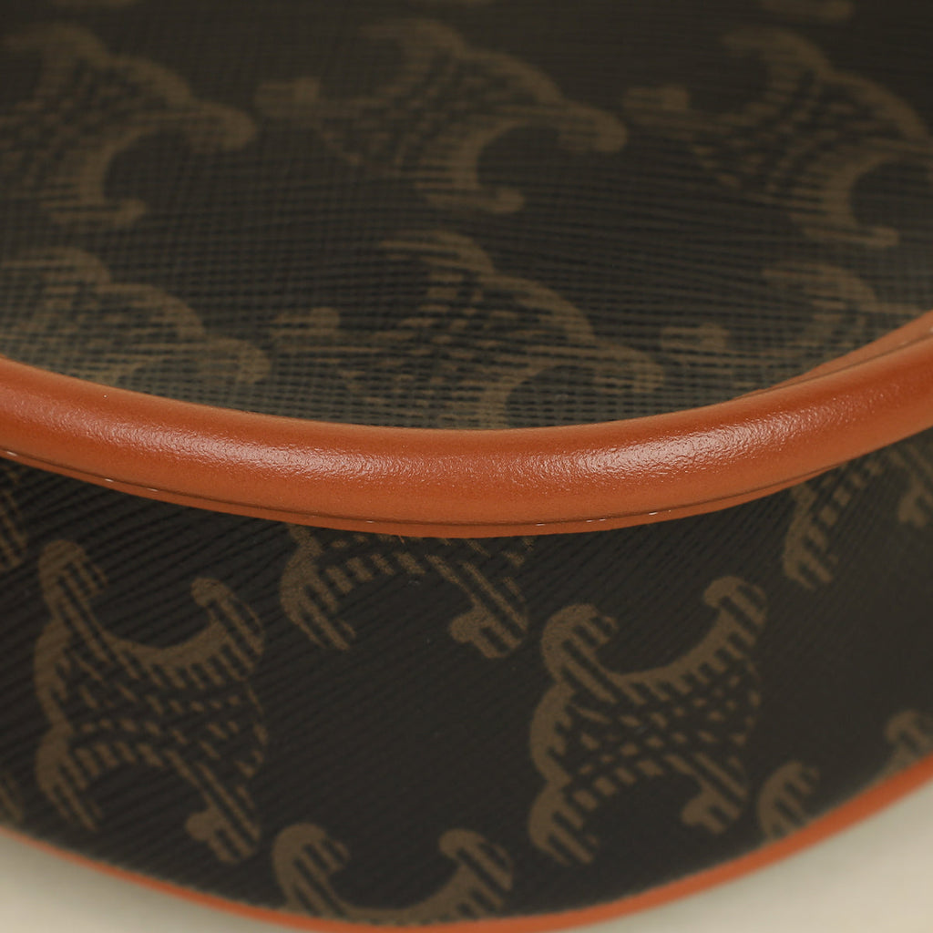 Celine Bicolor Mini Besace in Triomphe Crossbody Bag