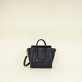 Celine Black Nano Luggage Bag