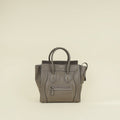 Celine Taupe Micro Luggage Bag