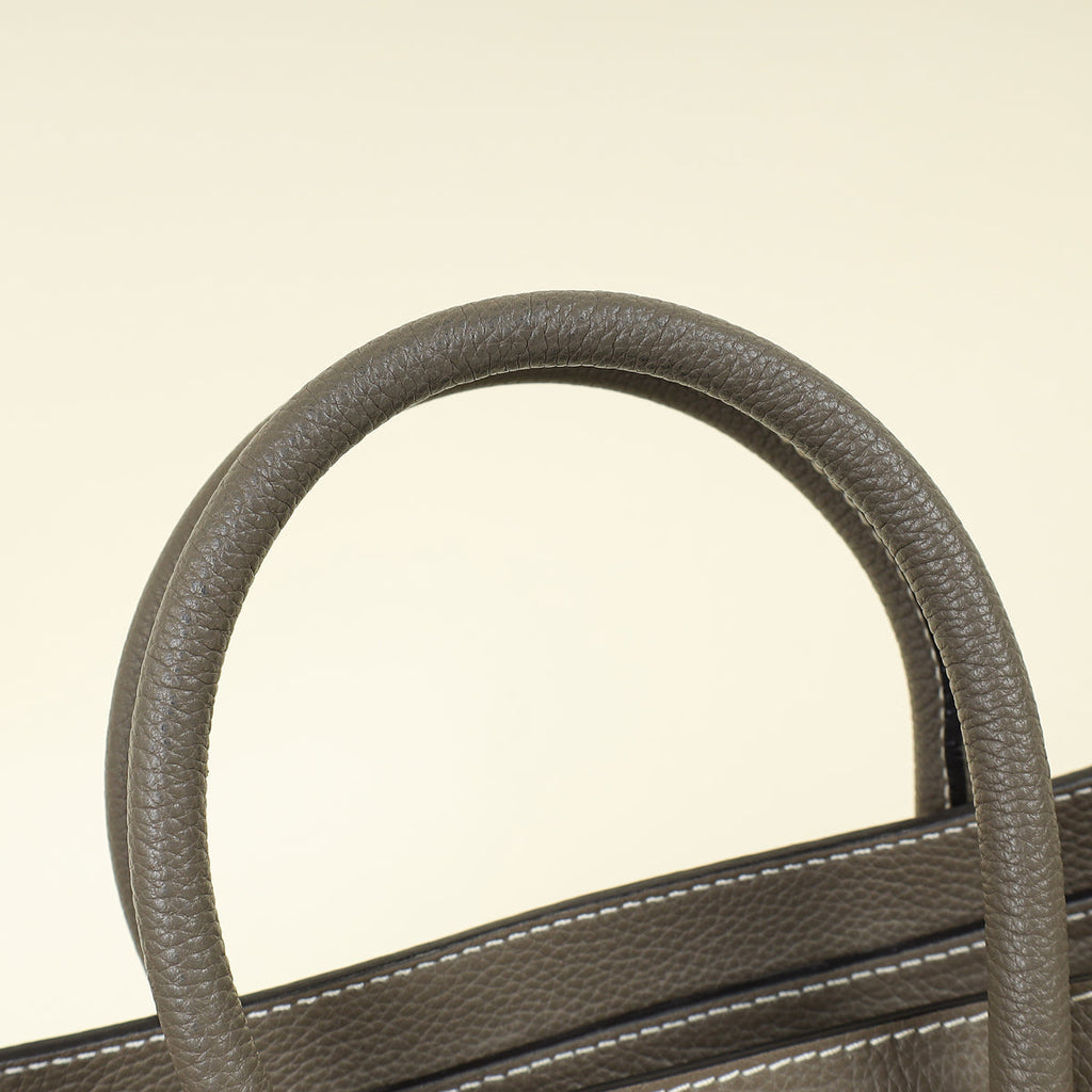 Celine Taupe Micro Luggage Bag