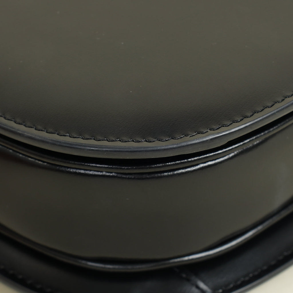 Celine Black Triomphe Teen Besace Crossbody Bag
