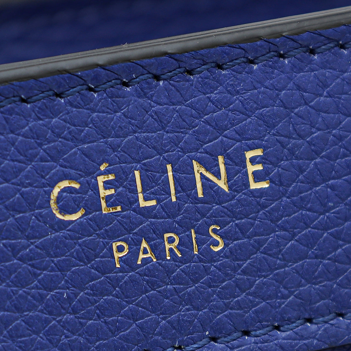 Celine Blue Nano Luggage Bag