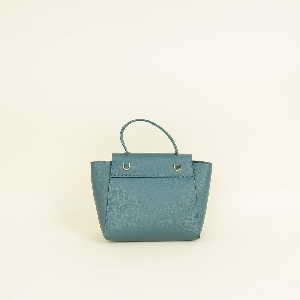 Celine Teal Nano Belt Bag