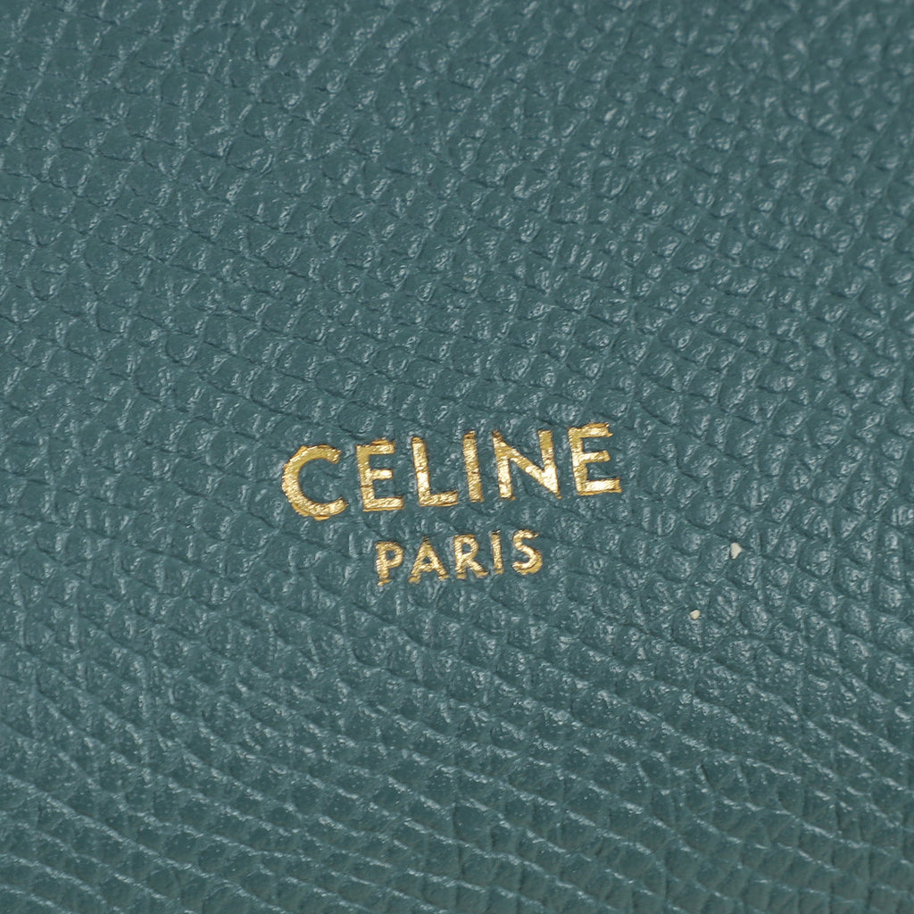 Celine Teal Nano Belt Bag
