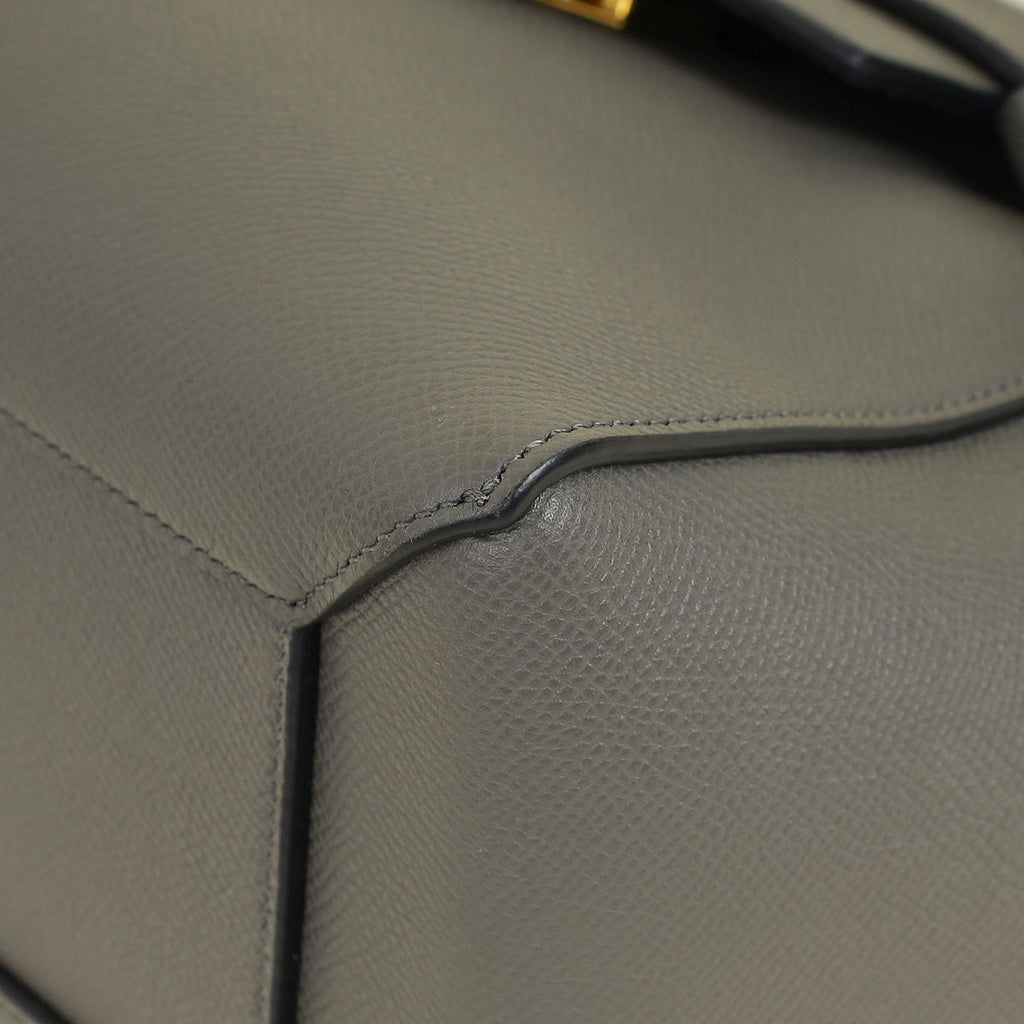 Celine Dark Grey Micro Belt Bag